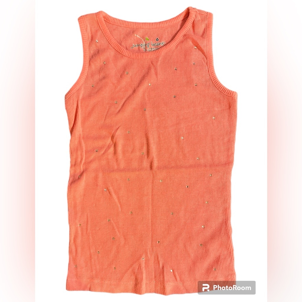 Ribbed Tank w/ Gems